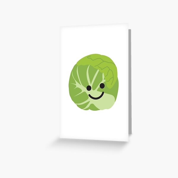 Item preview, A Happy Brussels Sprout designed and sold by Victoria Ellis.