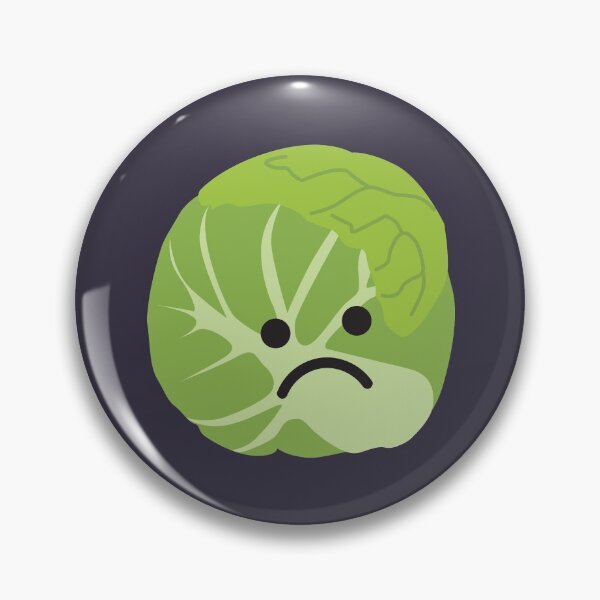 Item preview, A Sad Brussels Sprout designed and sold by VicEllisArt.