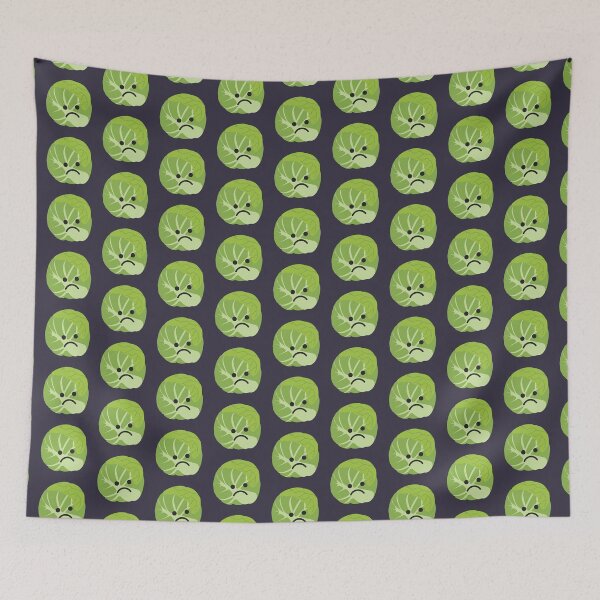 Item preview, A Sad Brussels Sprout designed and sold by VicEllisArt.