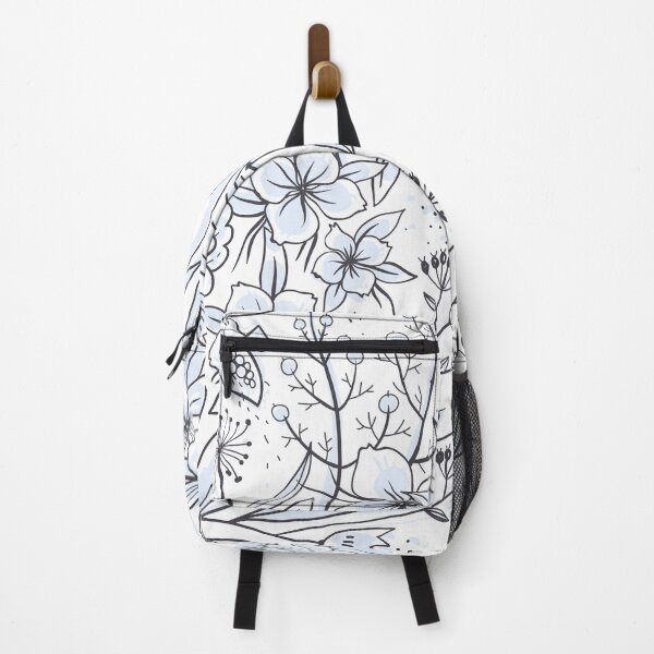 Item preview, Preppy  Girly Spring Botanical Hippy Black and White Floral  designed and sold by IamTrending.