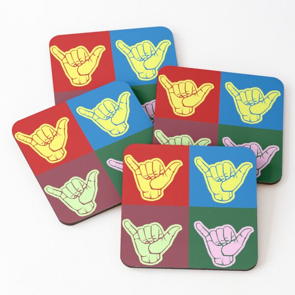 Item preview, Shaka hand vintage retro design designed and sold by HappyPrints ⭐⭐⭐⭐⭐.