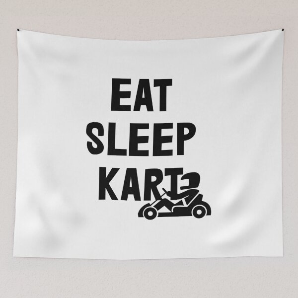 Item preview, Eat Sleep Kart, Go Kart Racer, Go Karting, Motorsport  designed and sold by Vitrina ⭐⭐⭐⭐⭐.