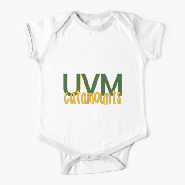 University of Vermont Short Sleeve Baby One-Piece