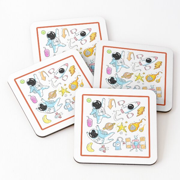 Item preview, Spaceship cartoon sticker designed and sold by Sahil Randhawa.