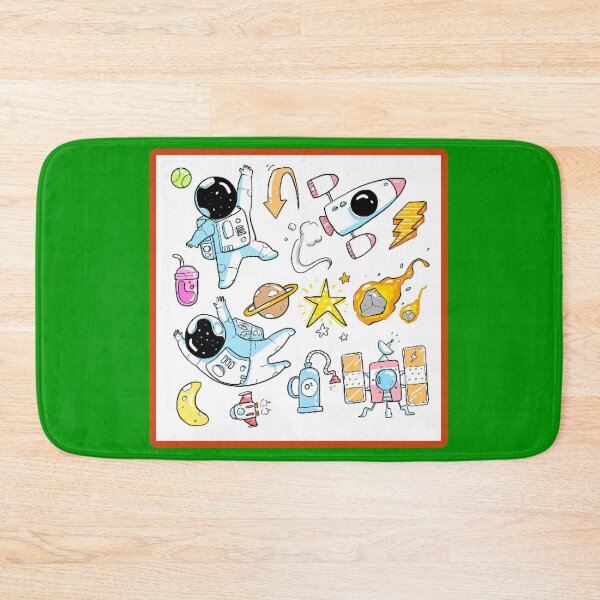 Item preview, Spaceship cartoon sticker designed and sold by Sahil Randhawa.