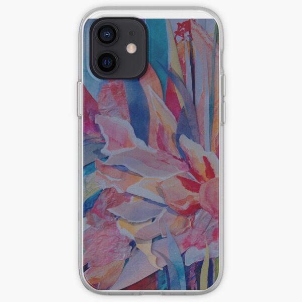Pink Cannas iPhone Soft Case