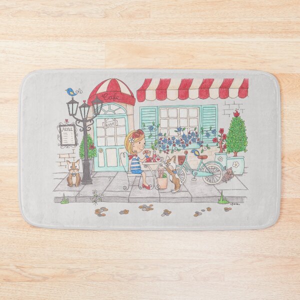 Item preview, French Street Bistro Cafe designed and sold by LouiseFranksArt.