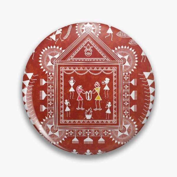 Item preview, Warli wedding  designed and sold by Prita-D.
