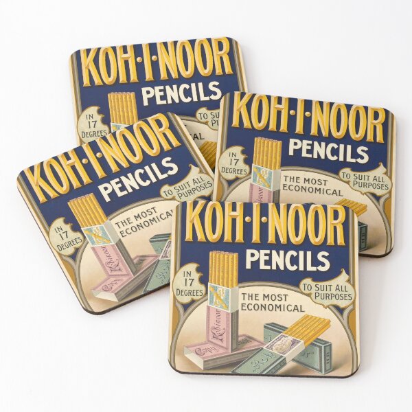 Item preview, retro crayons koh i noor designed and sold by CorasPosters.