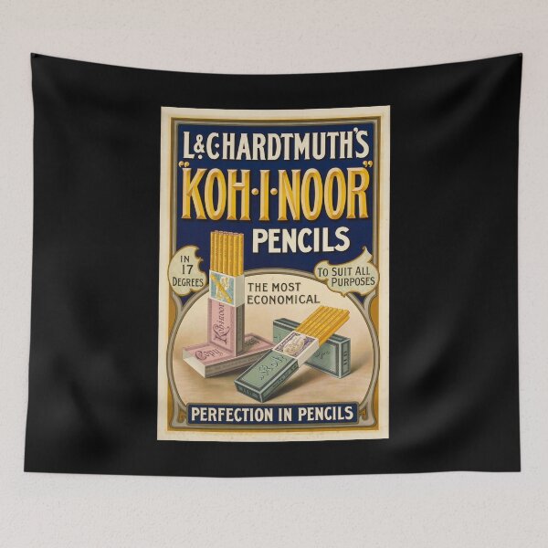 Item preview, retro crayons koh i noor designed and sold by CorasPosters.