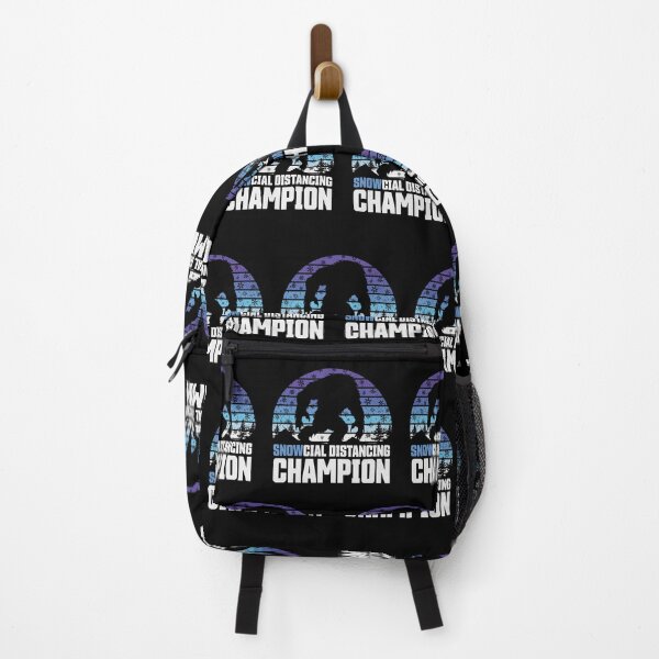 Item preview, SNOWcial Distancing Champion - Yeti Winter Edition of Social Distancing Champion designed and sold by JinxWhaleDesign.