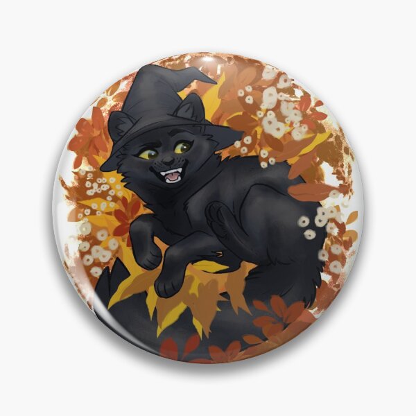 Item preview, Fall Witch Cat designed and sold by GretchenMannArt.