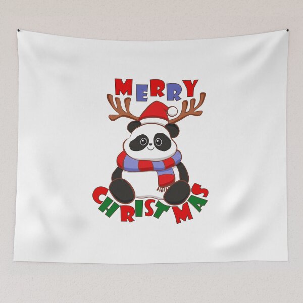 Item preview, Cute Panda Merry Christmas gift designed and sold by LomaStore.