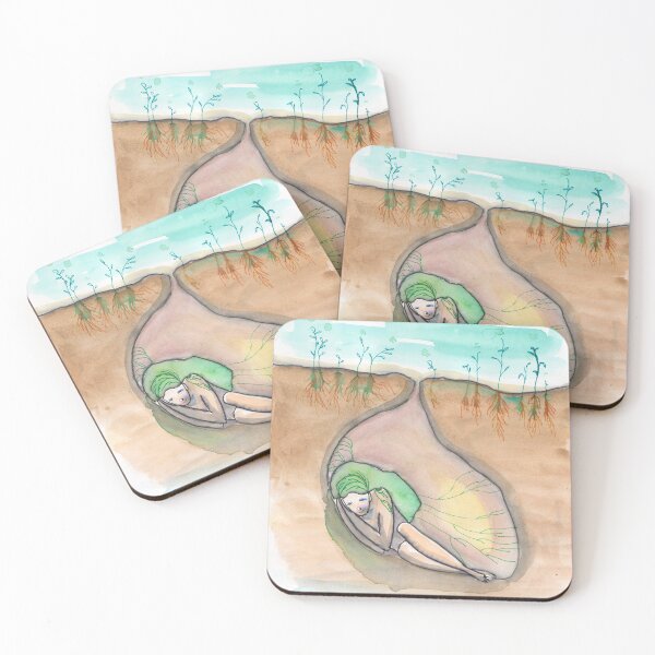 Item preview, The Dreaming Heart- Watercolor Art designed and sold by Audrey Denis.