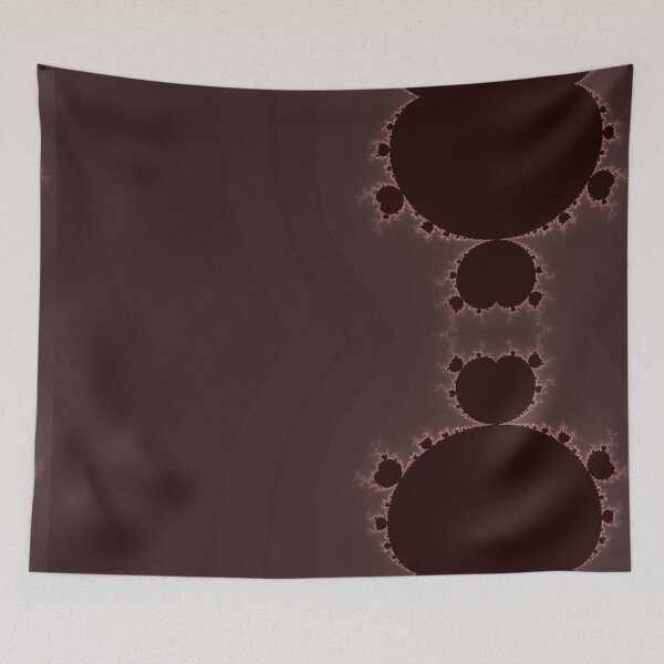 Item preview, Brown Mandelbrot fractal variation design designed and sold by kzsg.