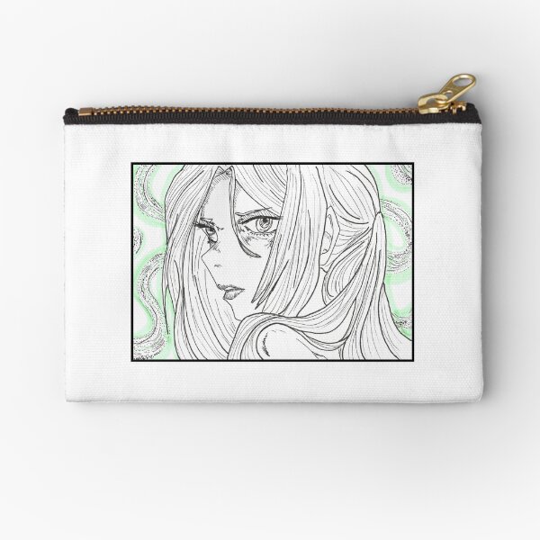 Suoh B&W 2 Zipper Pouch