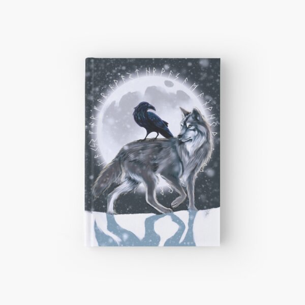 Item preview, Raven and her Wolf designed and sold by Amberakart.