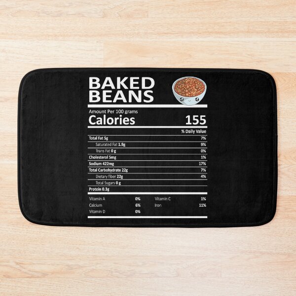 Item preview, Baked Beans Nutritional Value Funny Festive Holiday designed and sold by fatamyfan1.