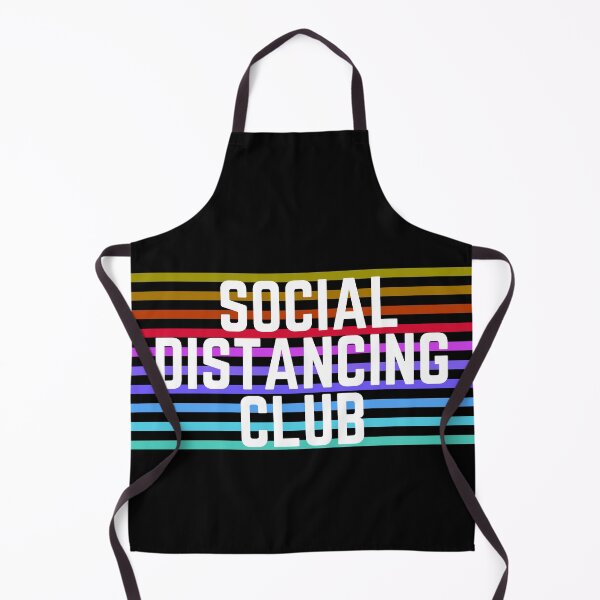 Artikelvorschau, Social Distancing Club Lustiges Corona Virus Social Distancing Awareness entworfen und verkauft von OneandHalf.