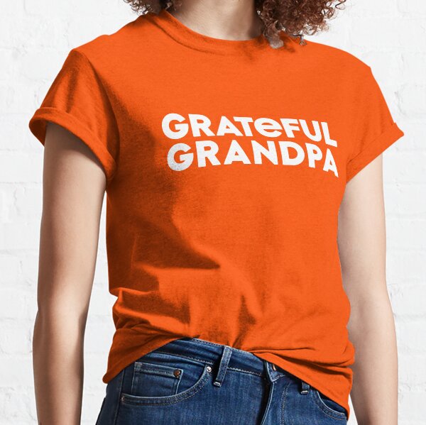 Grateful Grandpa Oversized T-Shirts 