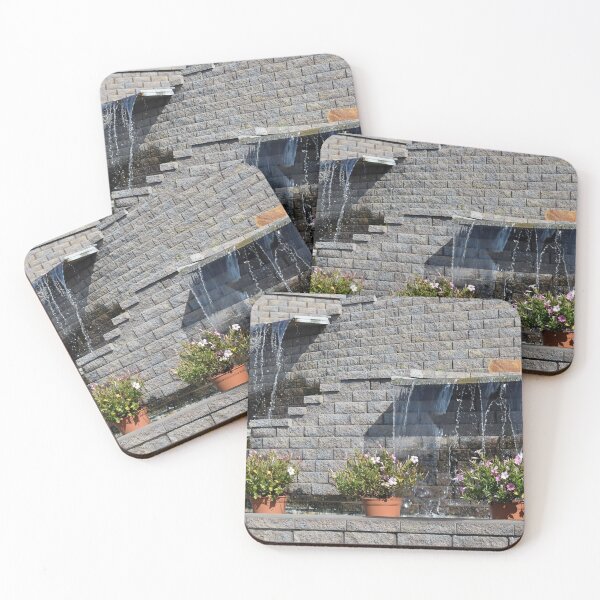 Item preview, Water Wall with Flowers designed and sold by bertsworks300.