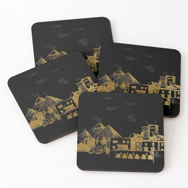 Item preview, Pyramids Cairo Skyline designed and sold by SoccaTamam.