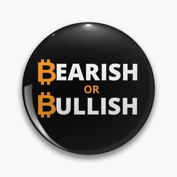 Item preview, BTC Bearish or Bullish - White Text designed and sold by Scubaloppy.