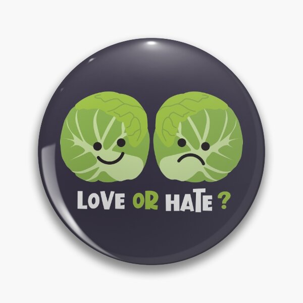Item preview, Love or Hate Brussels Sprouts? designed and sold by VicEllisArt.