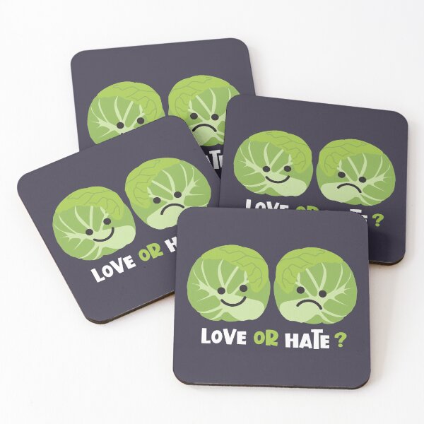Item preview, Love or Hate Brussels Sprouts? designed and sold by VicEllisArt.