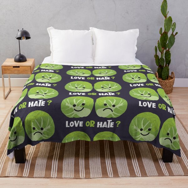 Item preview, Love or Hate Brussels Sprouts? designed and sold by VicEllisArt.
