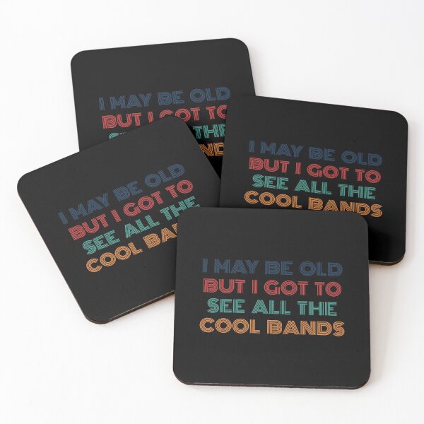 Item preview, I May Be Old But I Got To See All The Cool Bands Vintage designed and sold by MSA-42.