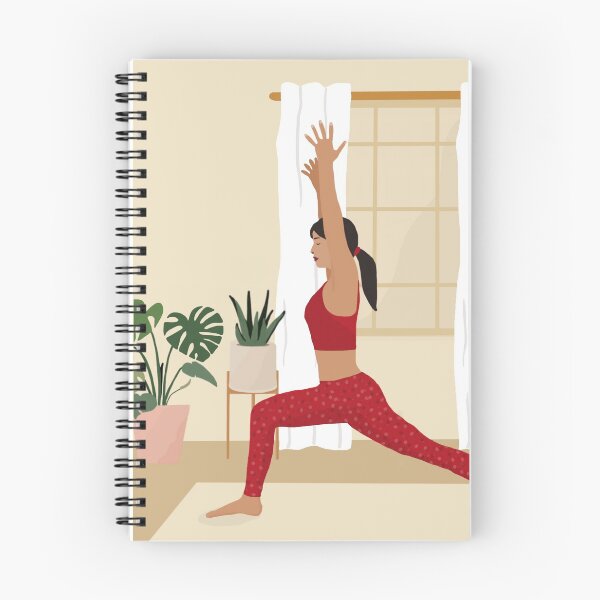 Item preview, Woman Doing Yoga with Plants Minimal Abstract Art designed and sold by Susie Gallery.