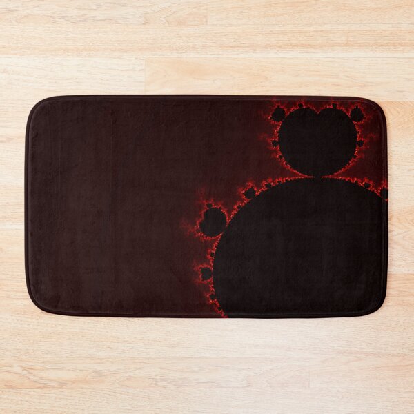 Item preview, Dark red Mandelbrot fractal variation design designed and sold by kzsg.