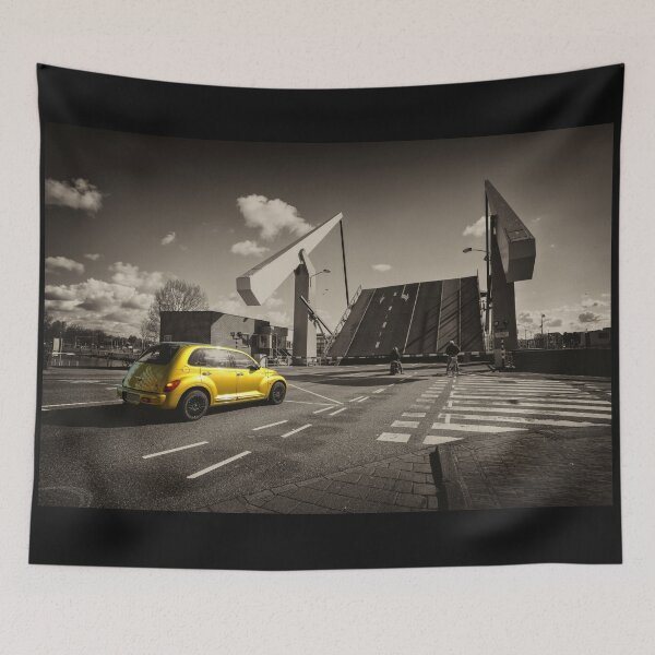 Item preview, Yellow cruiser bridge  designed and sold by hawkie.