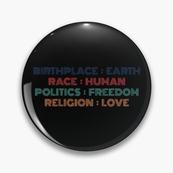 Item preview, Birthplace Earth Race Human Politics Freedom Religion Love designed and sold by MSA-42.