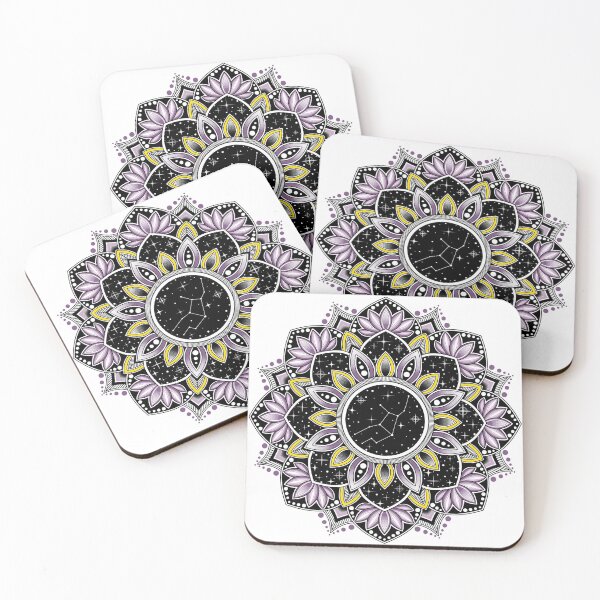 Item preview, Virgo Zodiac Sign Mandala designed and sold by LorenaElenaArt.
