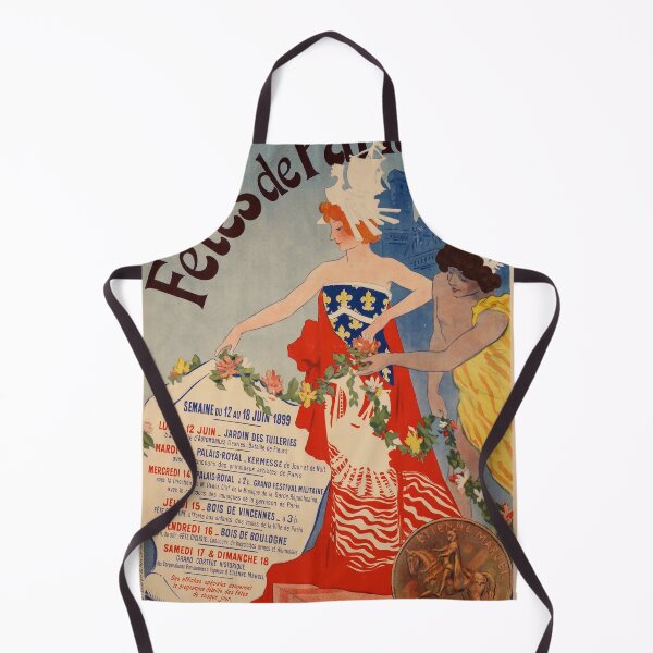 Item preview, retro societe des fetes de paris designed and sold by CorasPosters.