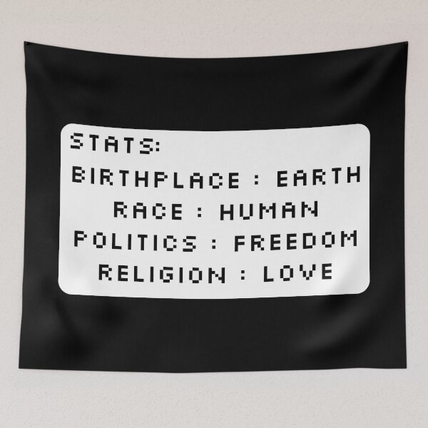 Item preview, Birthplace Earth Race Human Politics Freedom Religion Love designed and sold by MSA-42.
