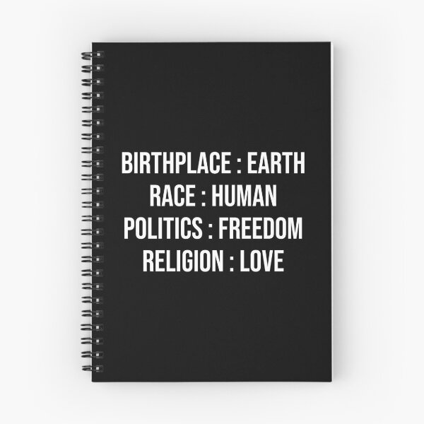 Item preview, Birthplace Earth Race Human Politics Freedom Religion Love designed and sold by MSA-42.