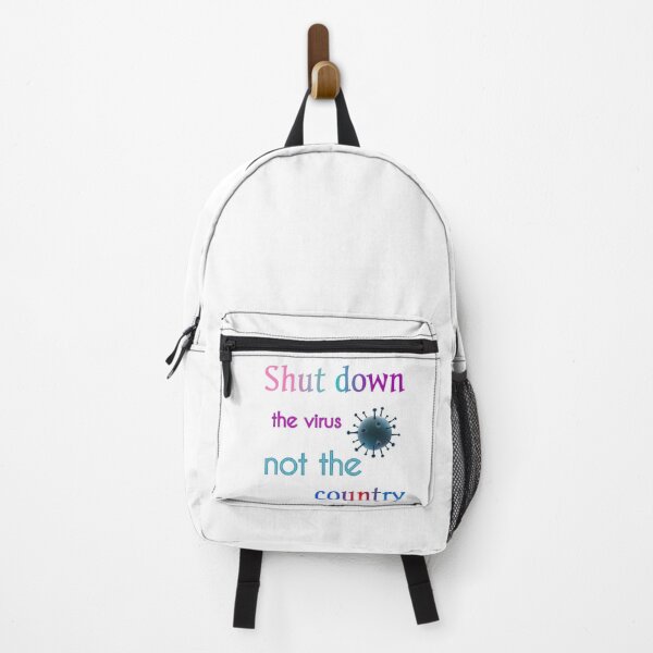 Item preview, Shut Down The Virus Not The Country designed and sold by Fatimalak.