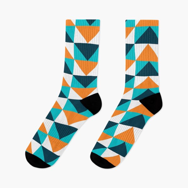 Item preview, Preppy Southwestern  Orange Blue Turquoise Chevron Tribal designed and sold by IamTrending.