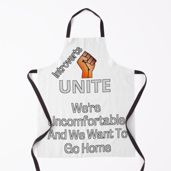 Item preview, Introverts Unite Want To Go Home Funny Saying designed and sold by Pantherxel.