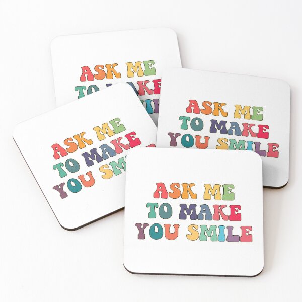 Item preview, Ask me to make you smile designed and sold by TheLemonBox.
