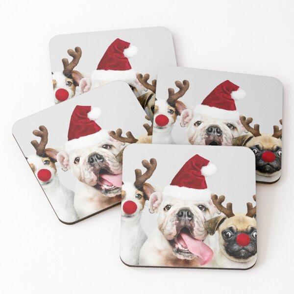 Item preview, Cute Dogs as Ruldophs designed and sold by FitFabFunny.