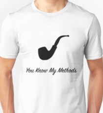 Sherlock Holmes "You Know My Methods" (2) Unisex T-Shirt