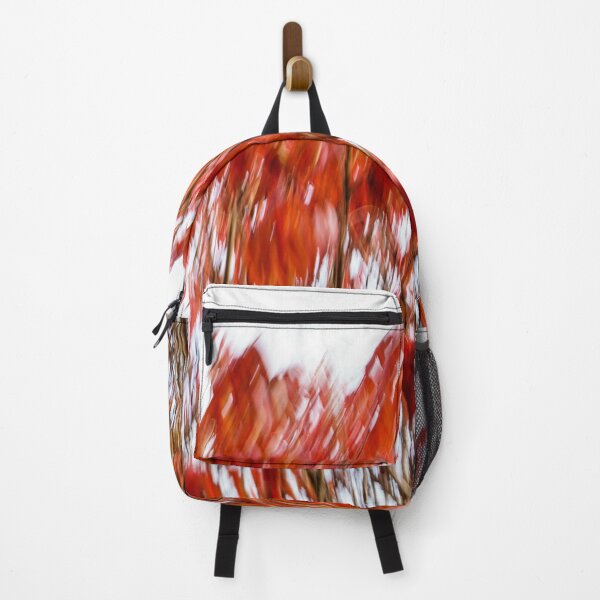 Item preview, Abstract Autumnal Harmony - Mesmerising Sumac Motion in Vivid Scarlet and Vermillion designed and sold by Georgia Mizuleva.
