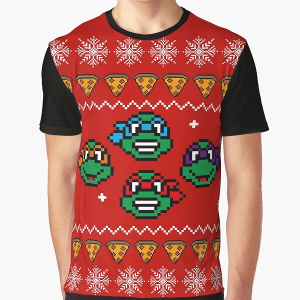 Ninja turtle style Christmas magical mutant ninja Christmas shirt - Limotees