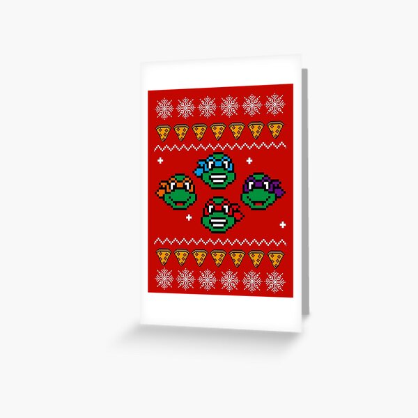 Item preview, Christmas Teenage Mutant Ninja Turtles designed and sold by TeeAgromenaguer.