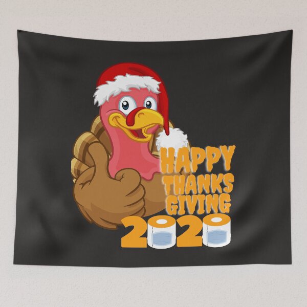 Item preview, Funny Happy Thanksgiving 2020 Turkey Face Mask Quarantine designed and sold by Mr. L.S.