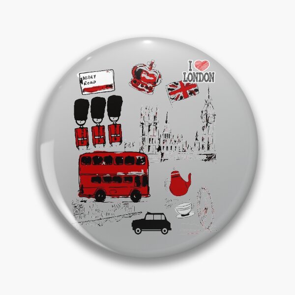 Item preview, Vintage London Bridge Skyline United Kingdom Bus Retro British Souvenir UK Big Ben Gift designed and sold by TopTeeShop.